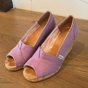 Toms wedge espadrilles